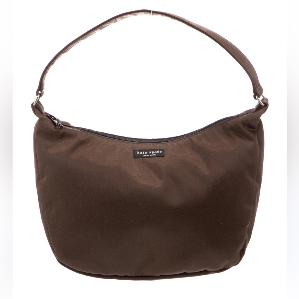 Vintage Brown Nylon Kate Spade Bag Small Shoulder Bag